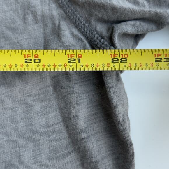 Surf Pendleton Mens Slub T-Shirt Large Beige Crew Neck Elevated Basic - Picture 5 of 5